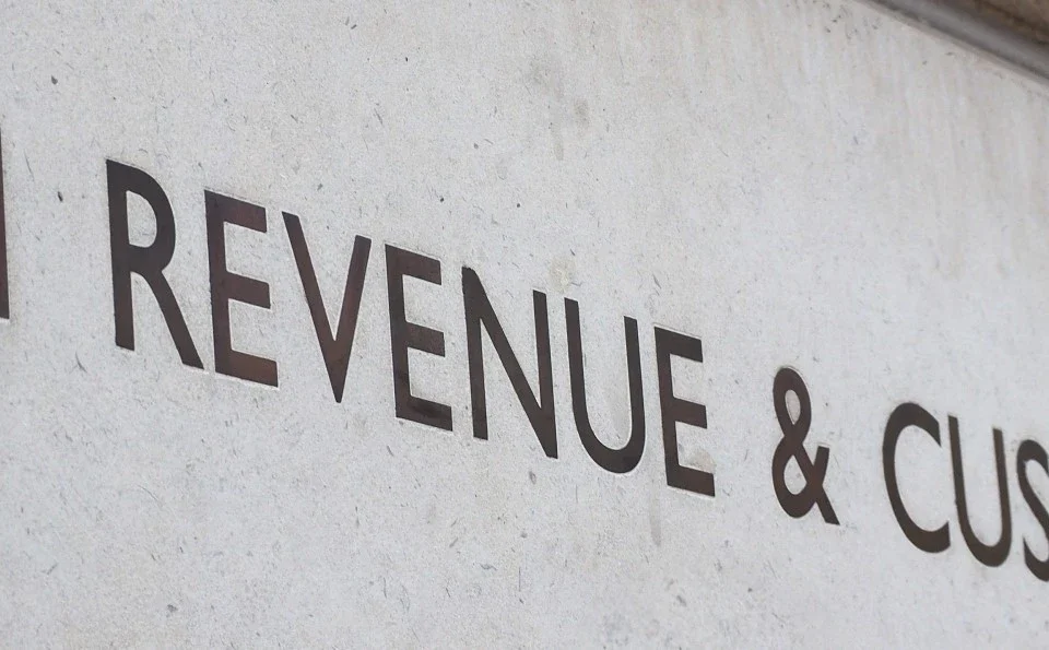 HM Revenue & Customs engraved into a wall